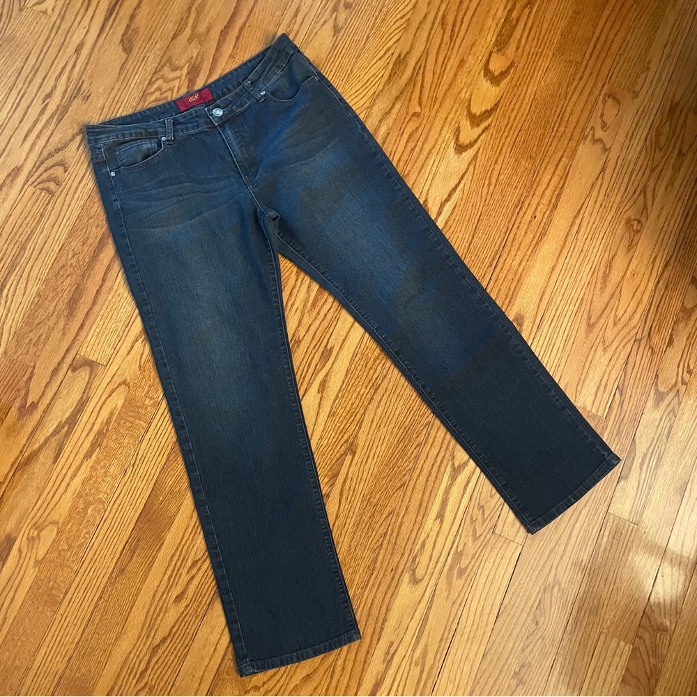 LIKE NEW! Dark wash boot cut jeans
